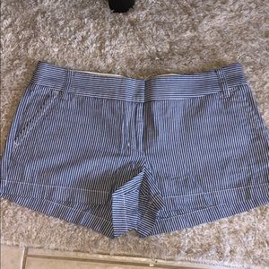 J. Crew striped shorts